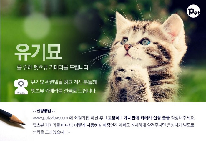 펫츠뷰라는 곳에서 이벤트 있어 올려용~~