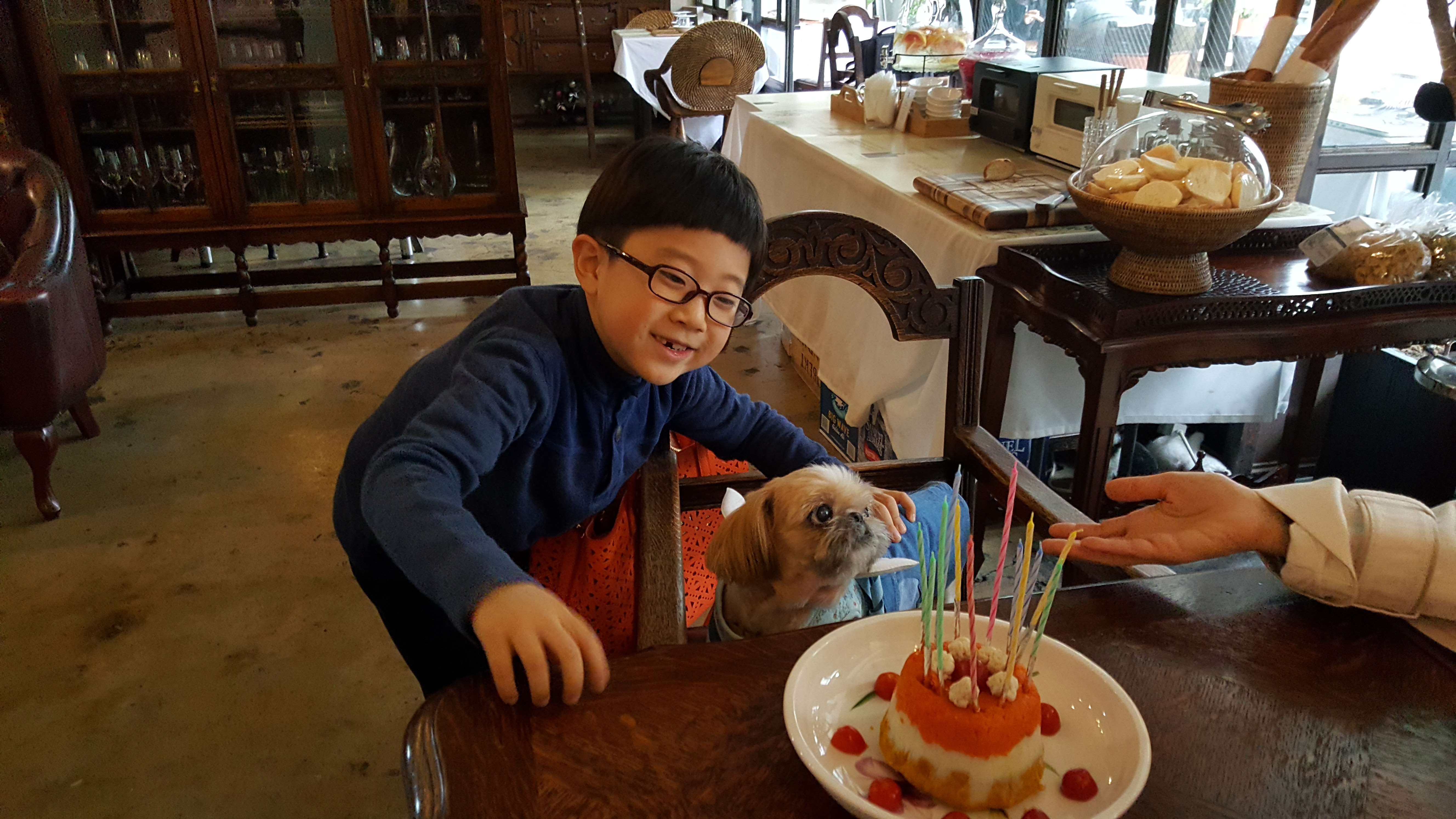 제 아들 호동이의 11번째 생일을 축하해 주세요. 후원금 입금 확인 부탁드립니다.
