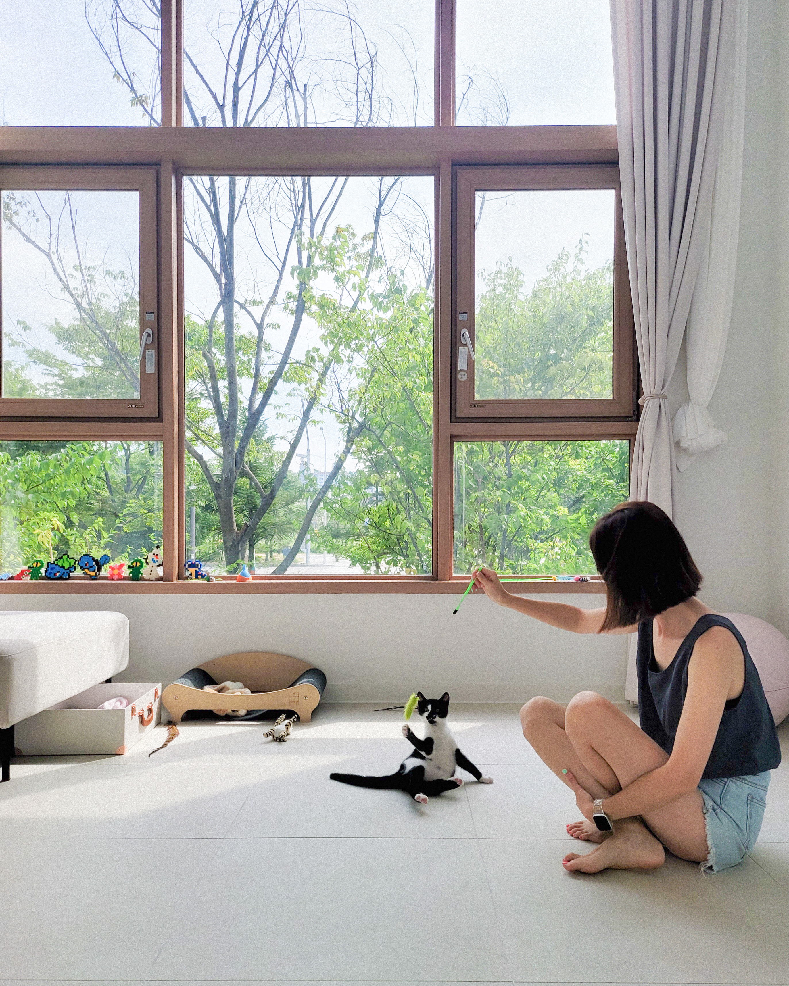 레오(라운이) 1개월 근황입니다 :)