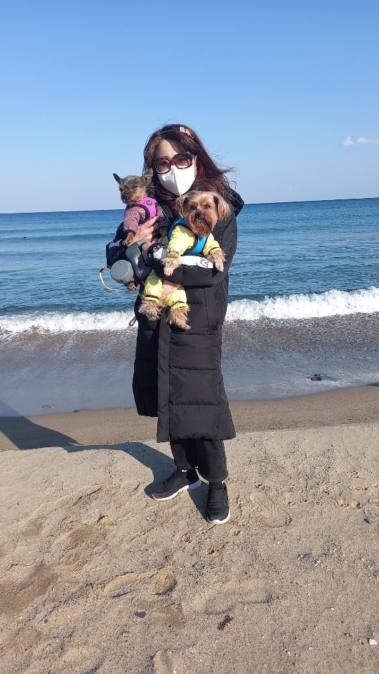 티파니(밤이), 하트(소금이) 소식 전합니다.