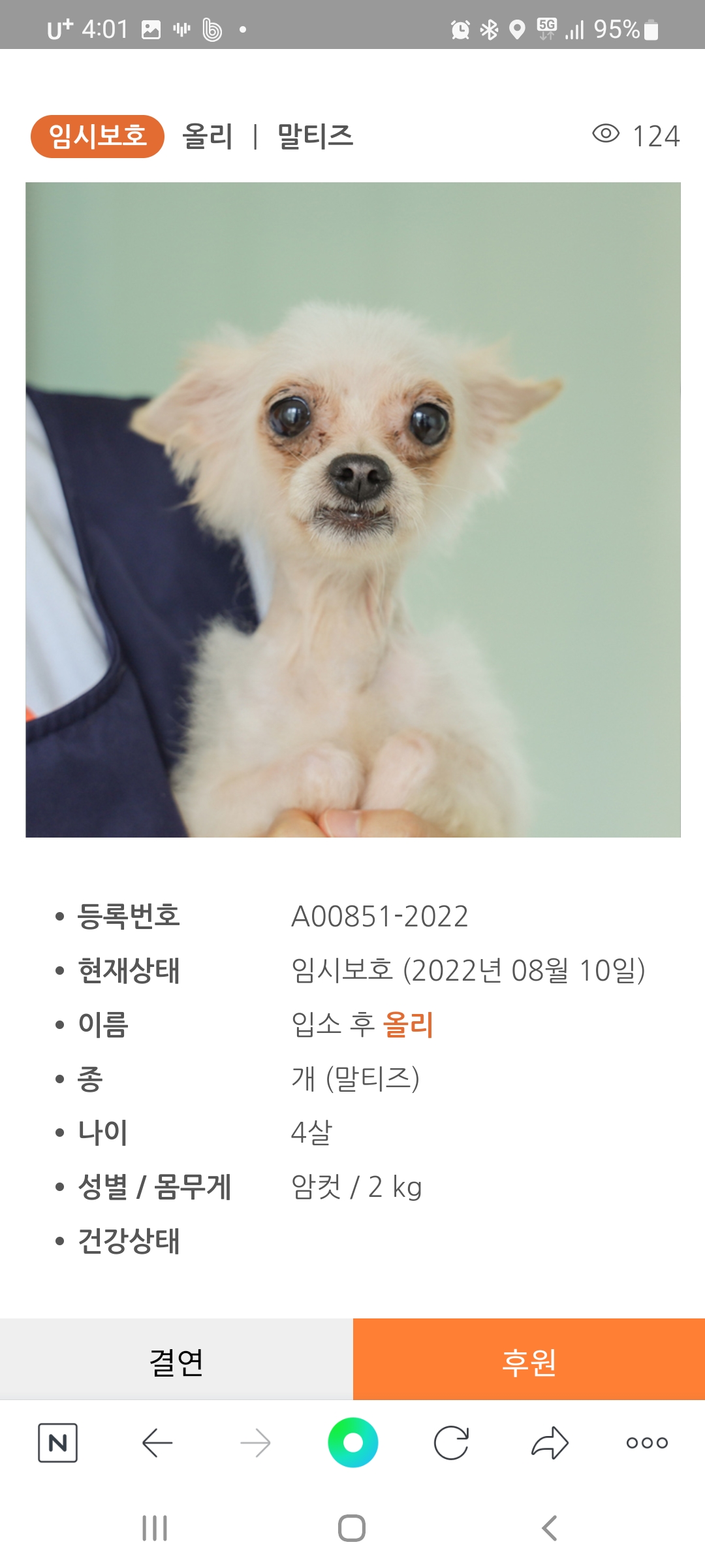 (올리) 벌써 두 달이 됐네요