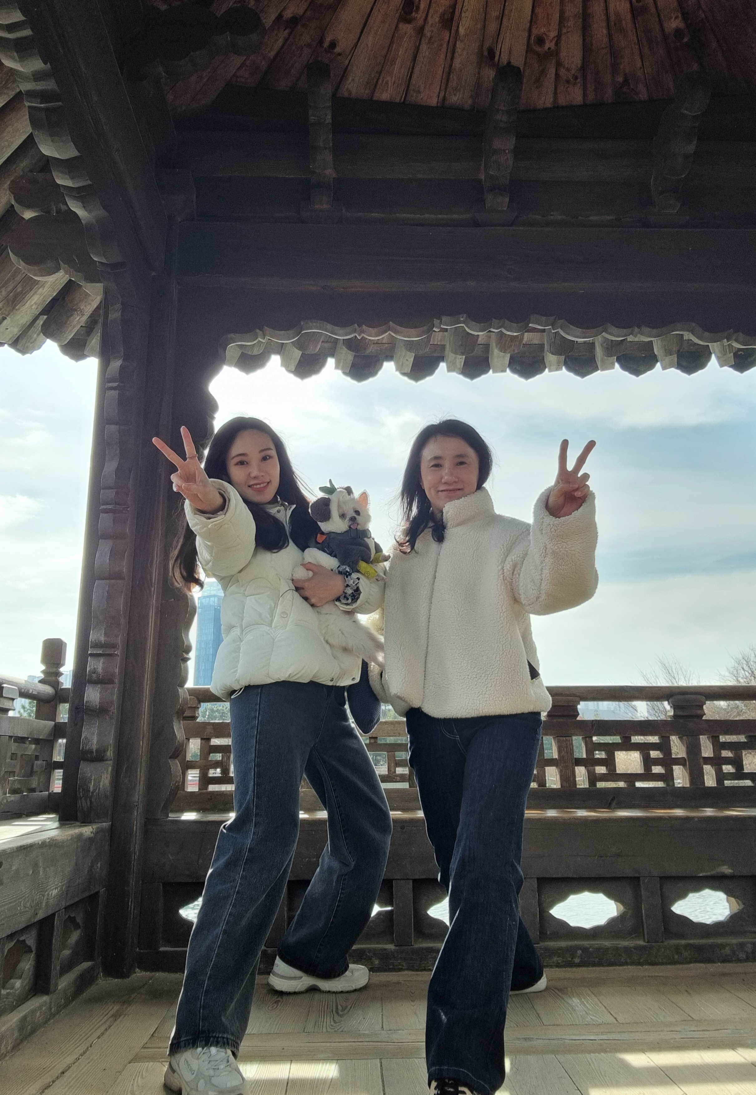 꾸미(익준이)와 눈나의 겨울 이야기