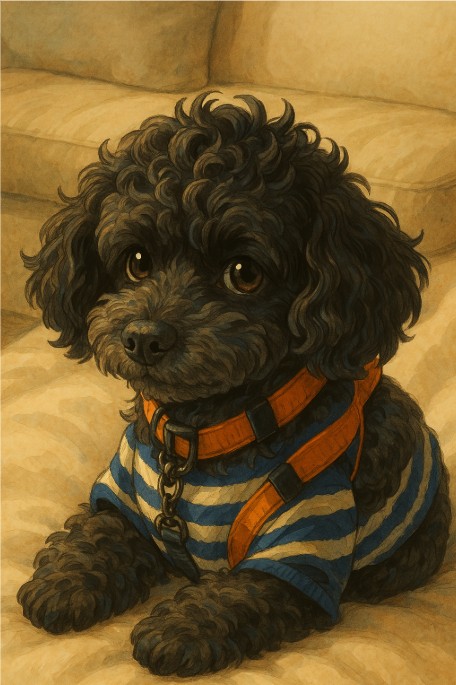 깜동이...지금은 찐블이로 부르는 1달 후기입니다~♡