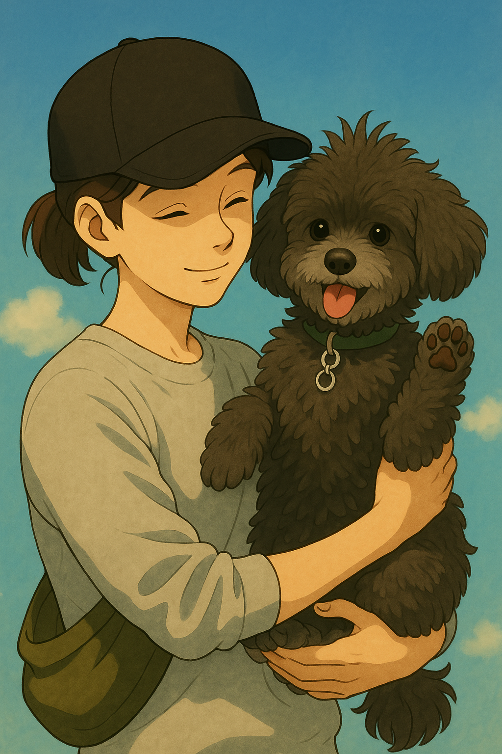 깜동이...지금은 찐블이로 부르는 1달 후기입니다~♡