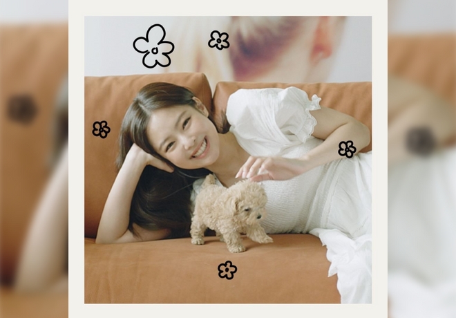 블랙핑크 제니 팬클럽의 후원