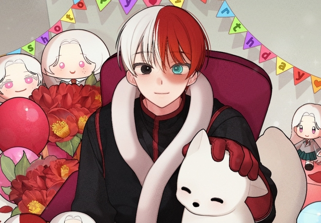 토도로키 쇼토(轟 焦凍) 팬분의 후원