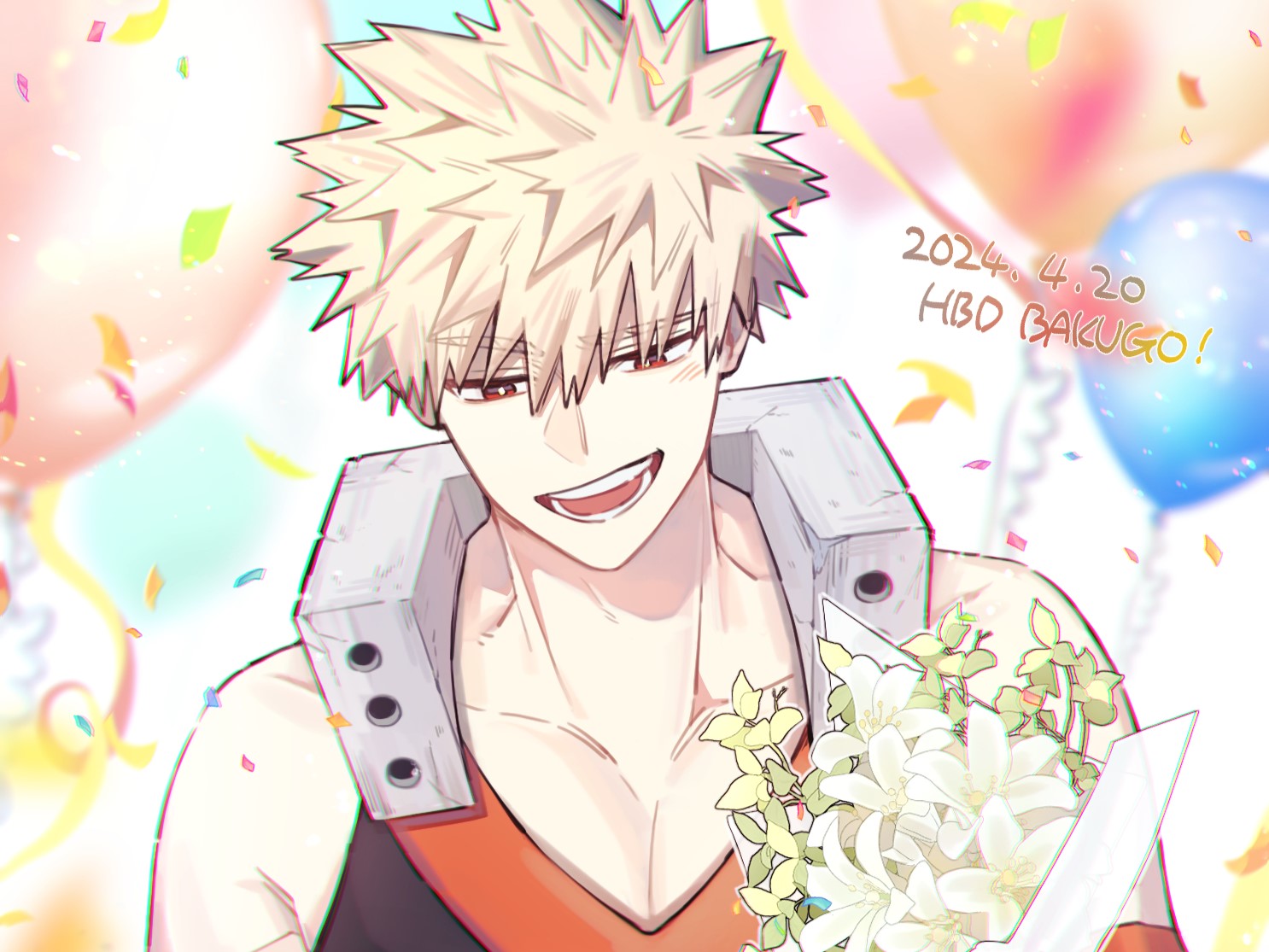 바쿠고 카츠키(爆豪 勝己) 팬분의 후원