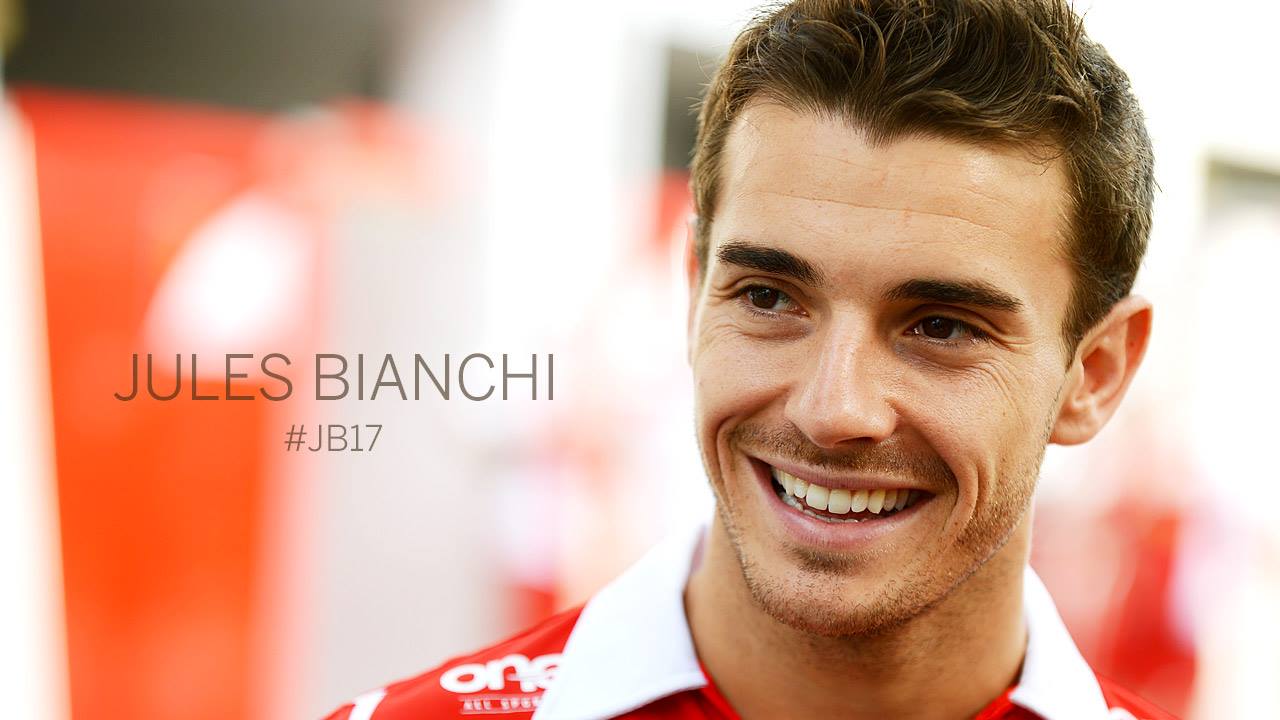 Jules Bianchi 팬분의 후원