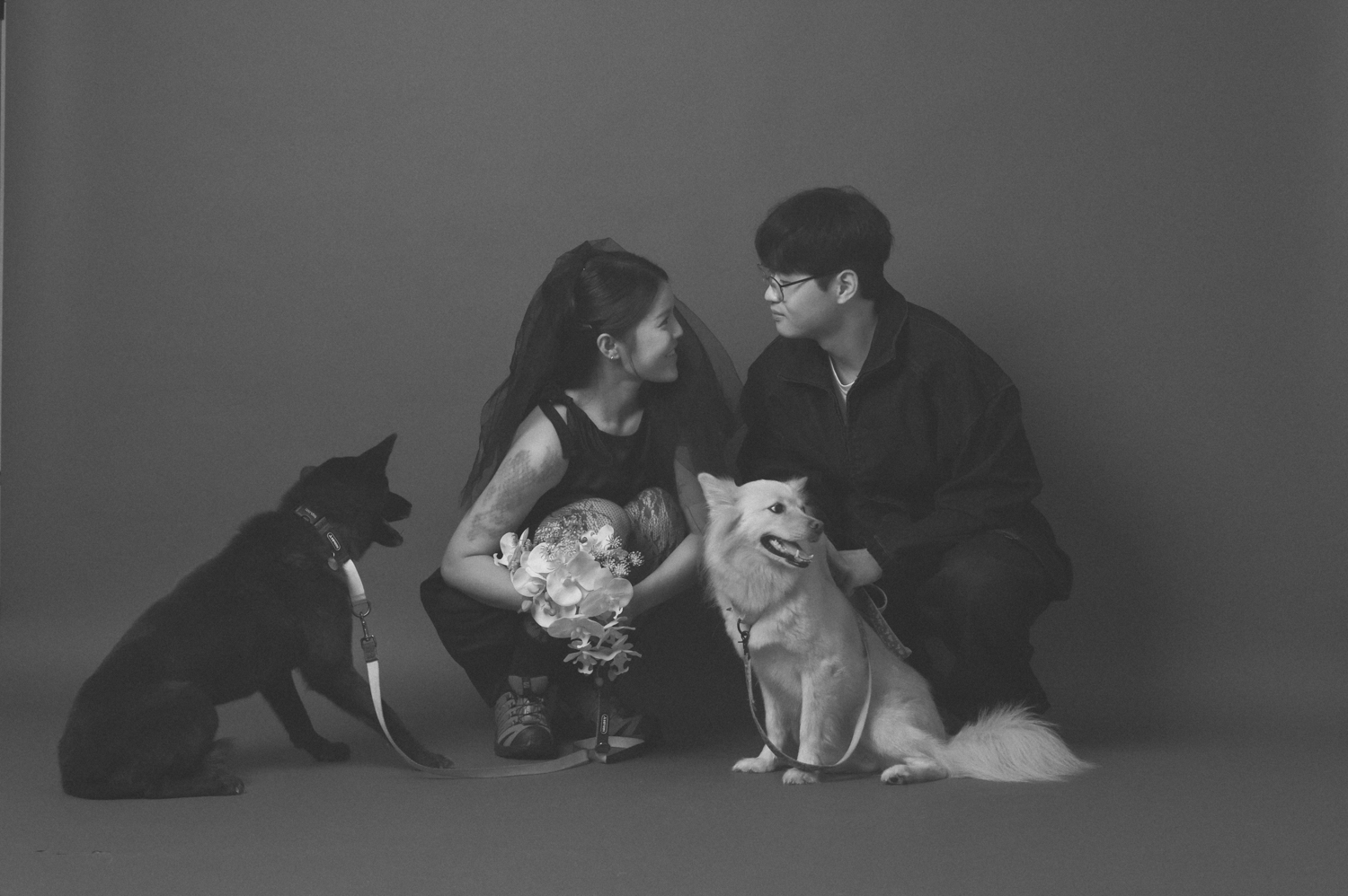 반달이와 가족사진