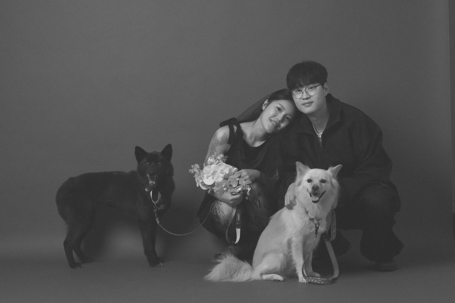 반달이와 가족사진